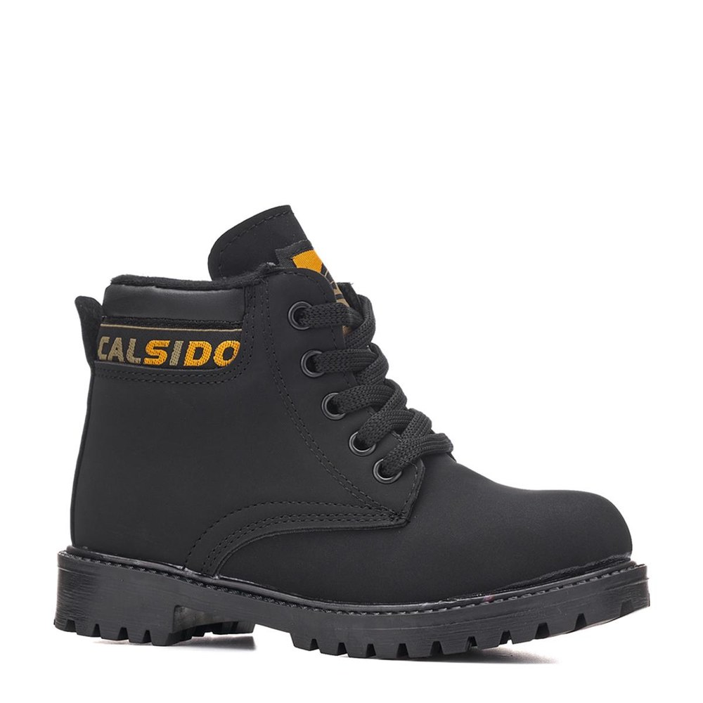 Calsıdo Bot 506 Siyah Nubuk