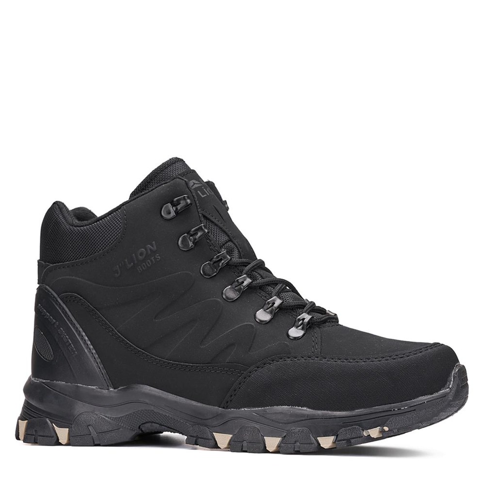 JACK LİON M Bot 035 Siyah Nubuk