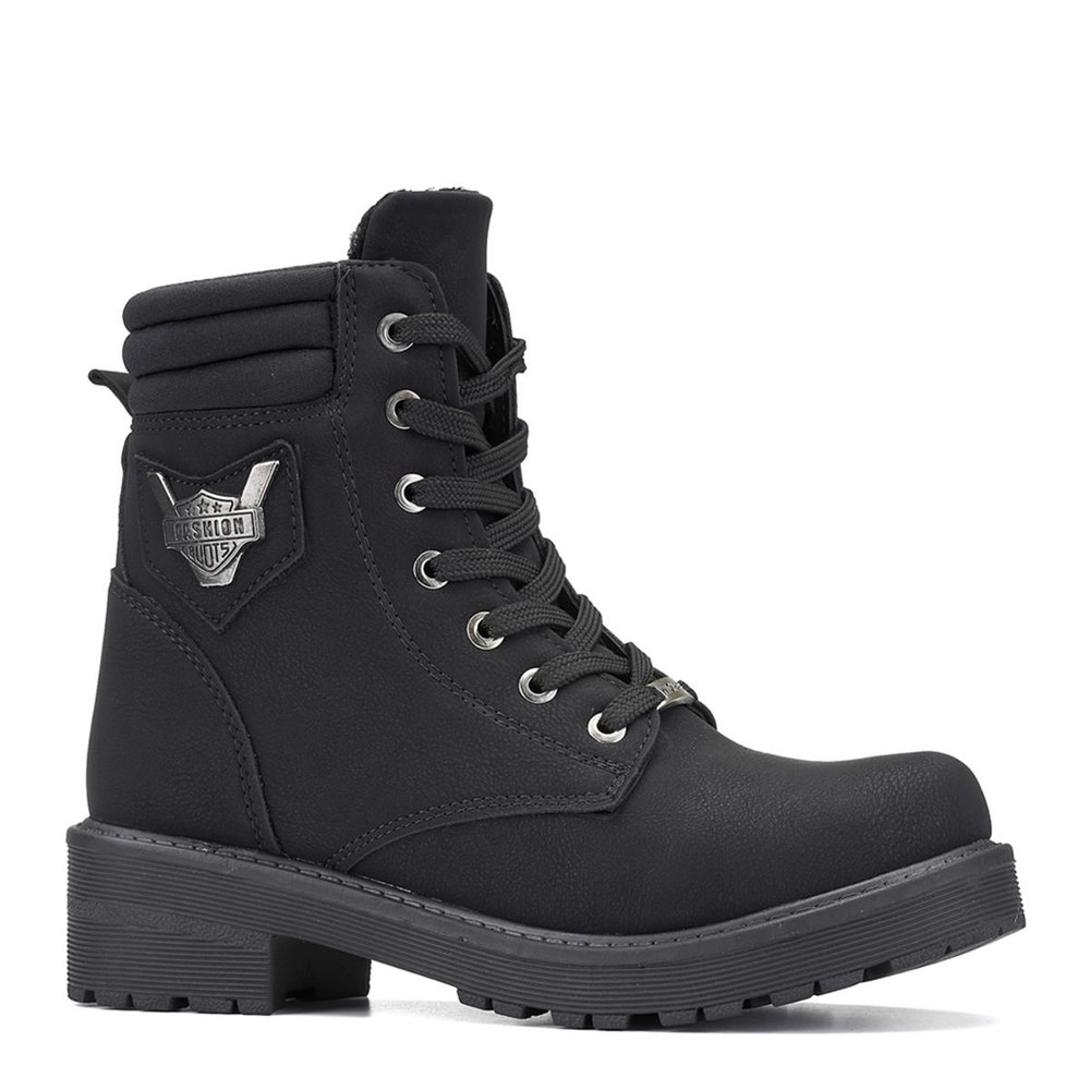 WİCKERS Bot 2262 Siyah Nubuk