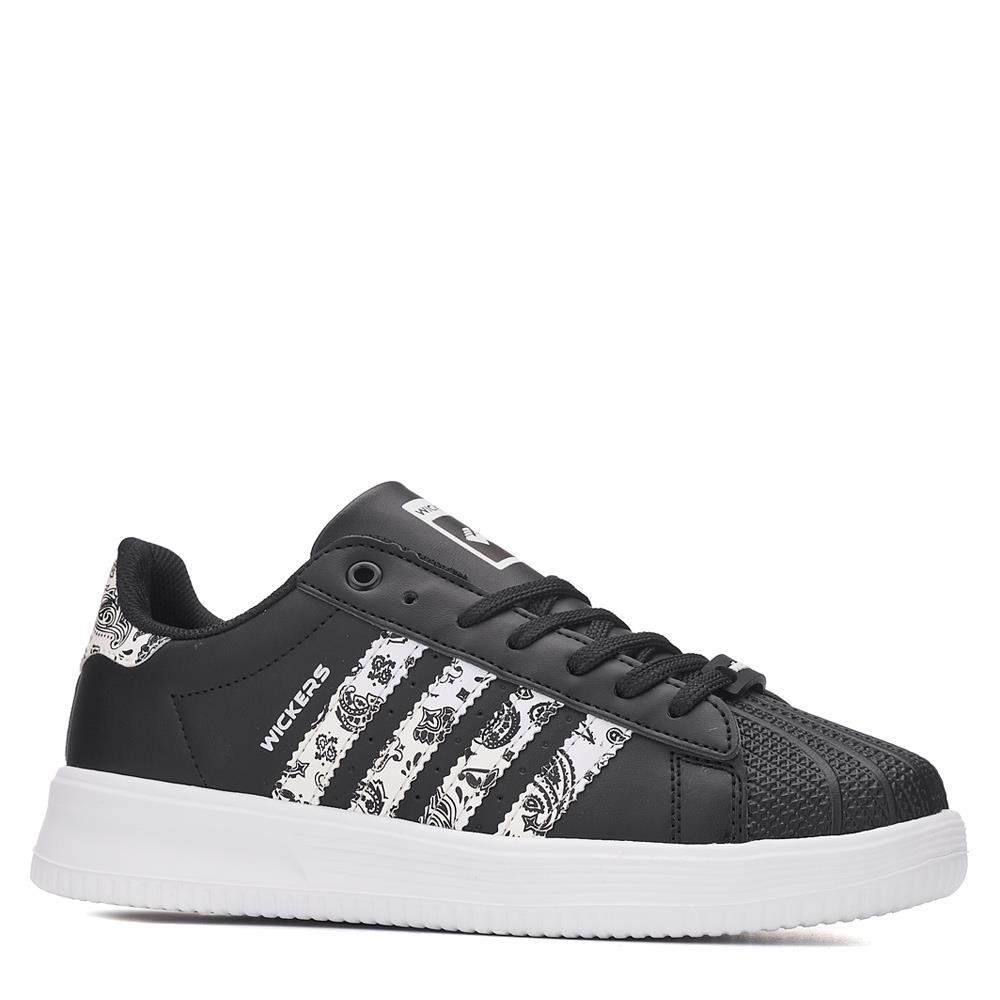 WİCKERS Spor 2555 C Siyah Desenli