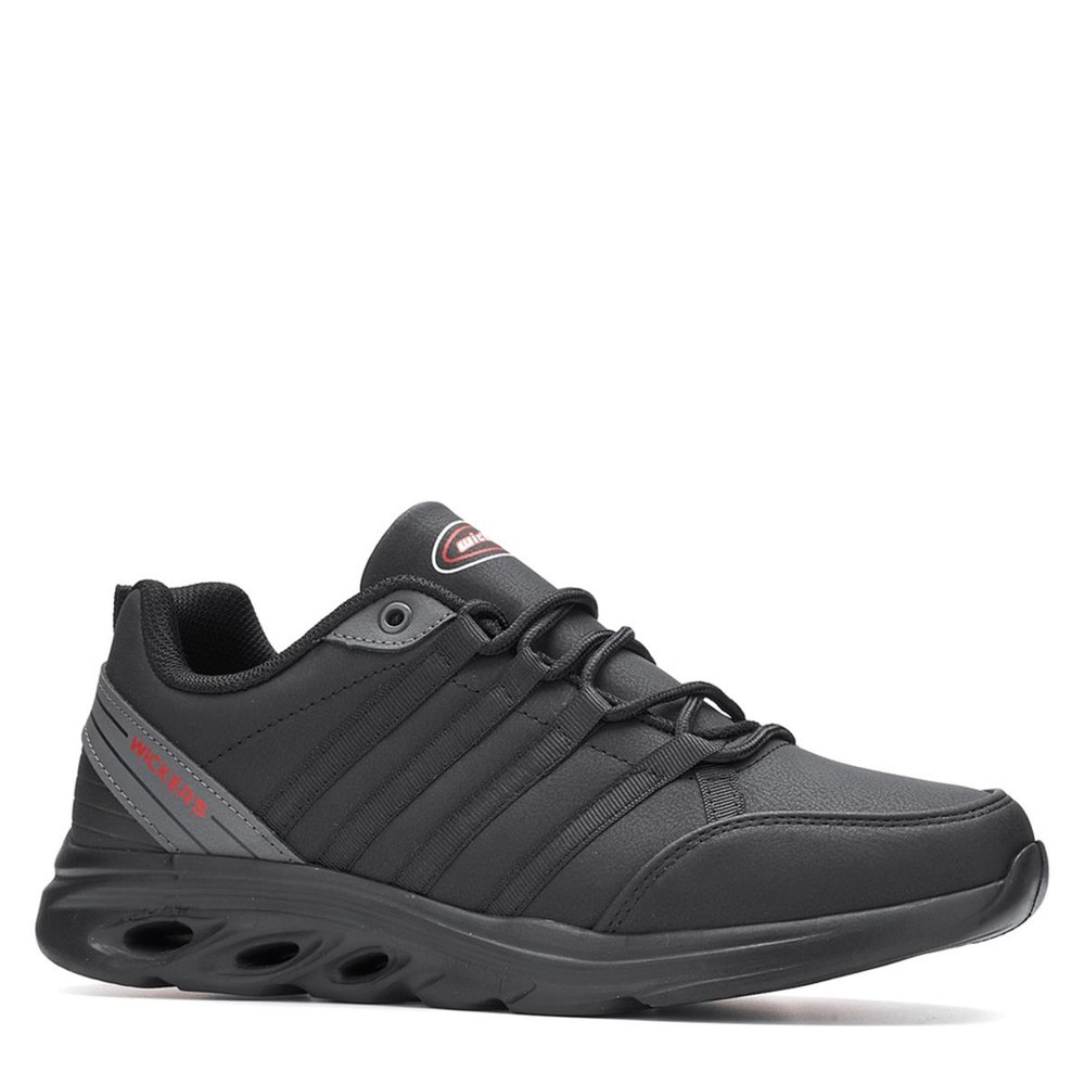 WİCKERS Spor 2333 C Siyah Nubuk