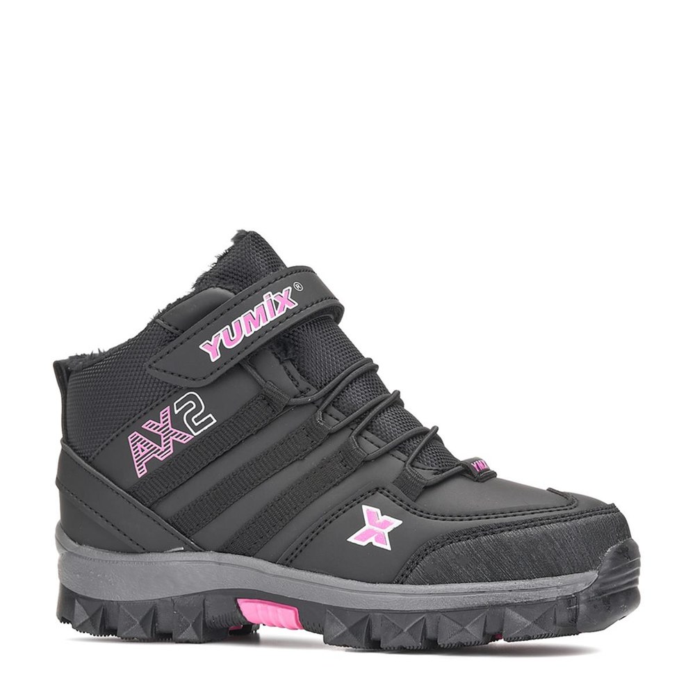 YUMİX Bot 7255 Siyah Fuşya