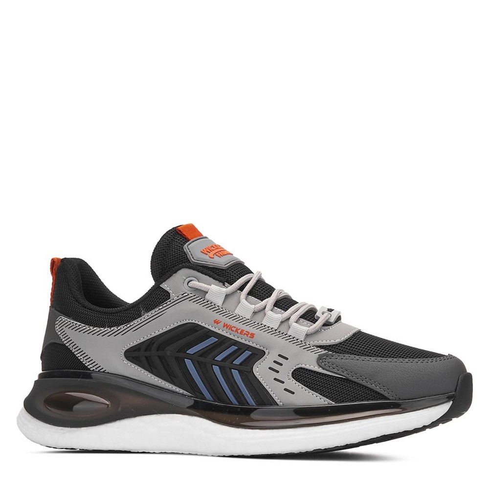 WİCKERS Spor 2624 Buz Siyah Turuncu
