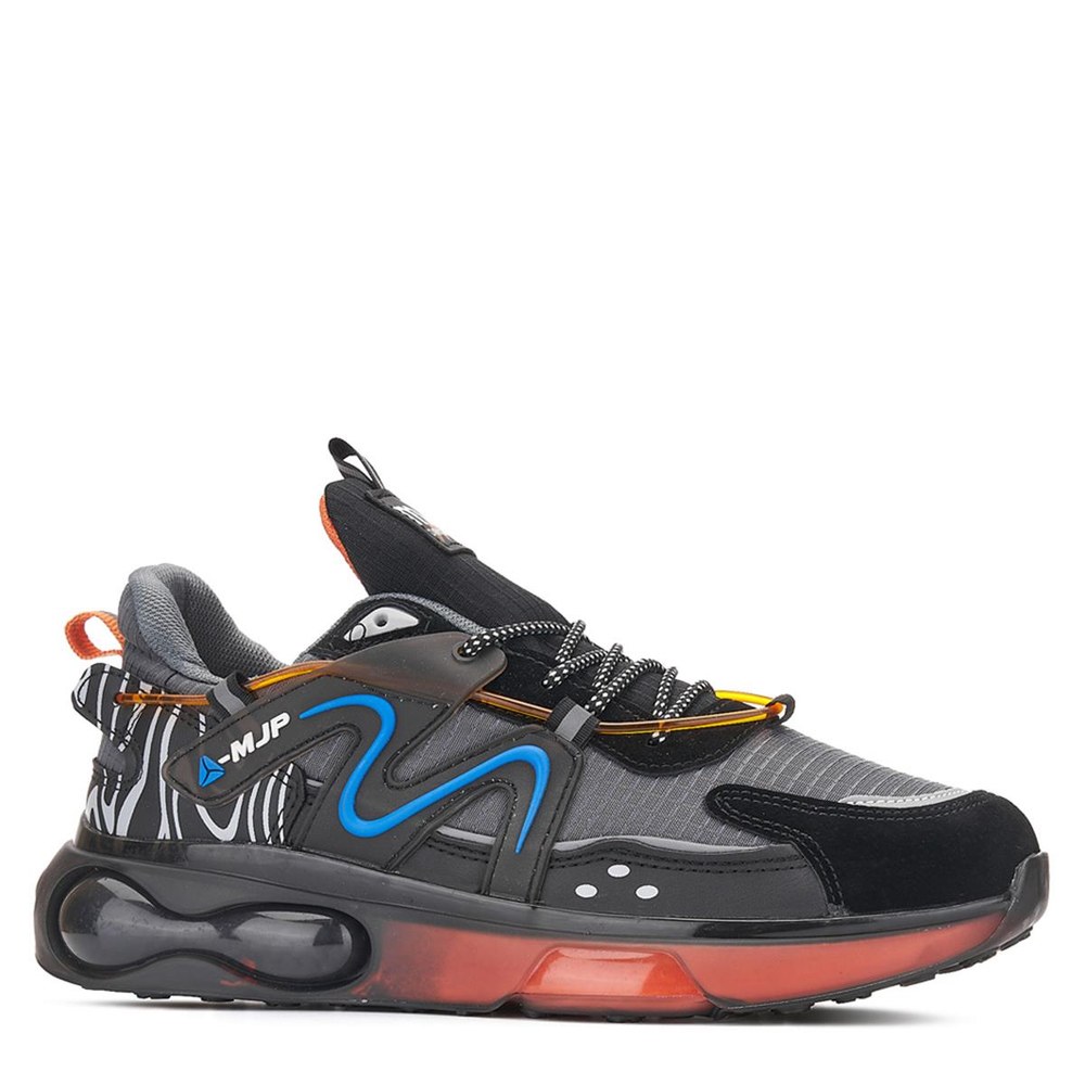 MARCOJAMPER Spor 2229 Siyah Füme Saks Oranj