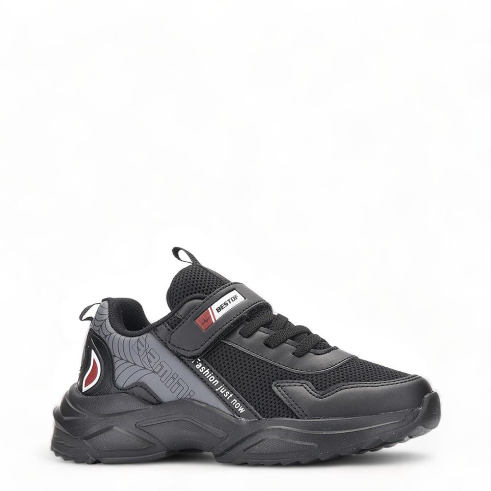 BESTOF Spor B-116 A Siyah Siyah