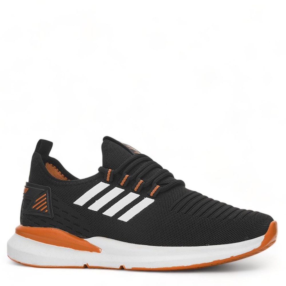 WANDERFULL Battal Spor 4094 Siyah Beyaz Oranj