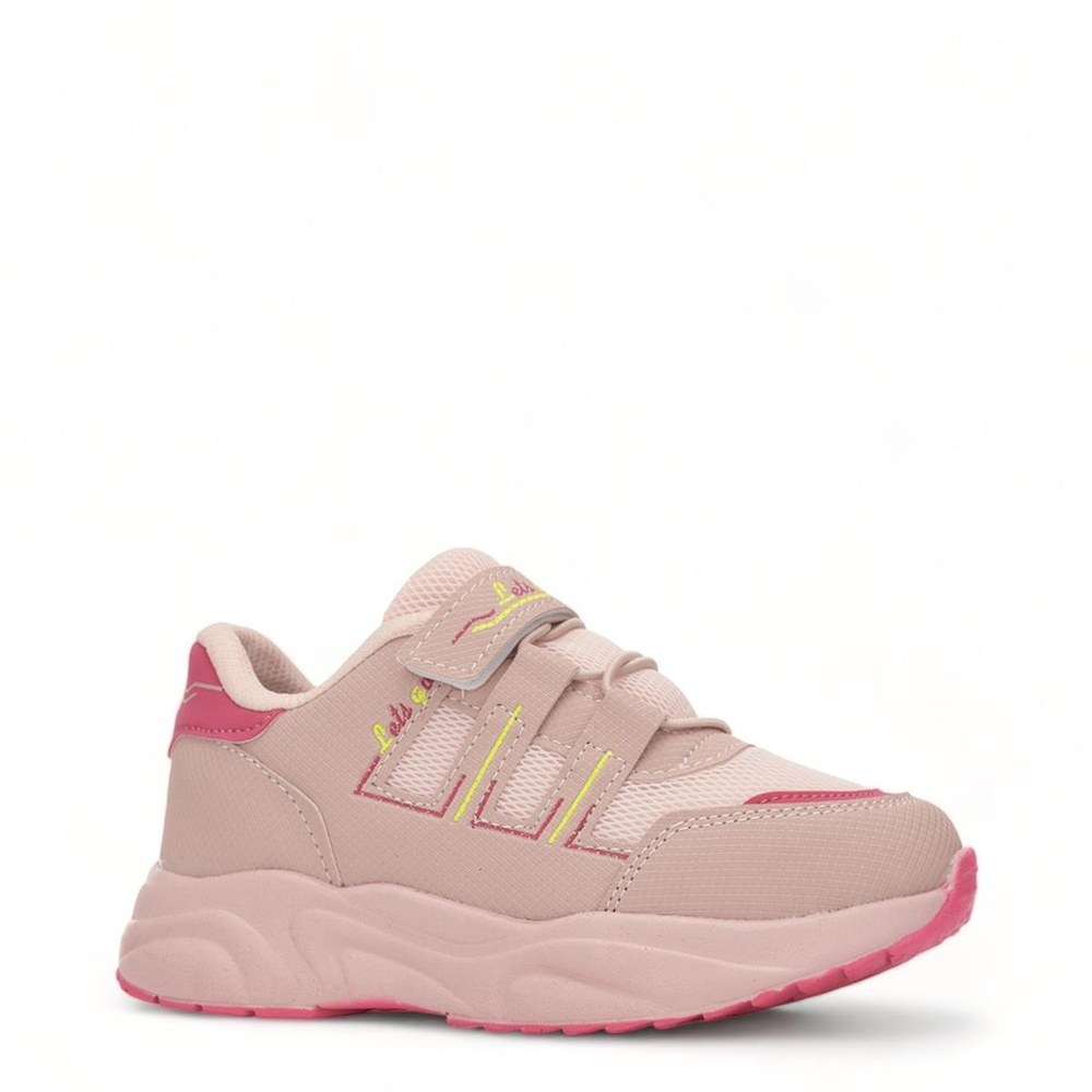 LETSGO Spor Anrk L-238 Pudra Fuşya Sarı