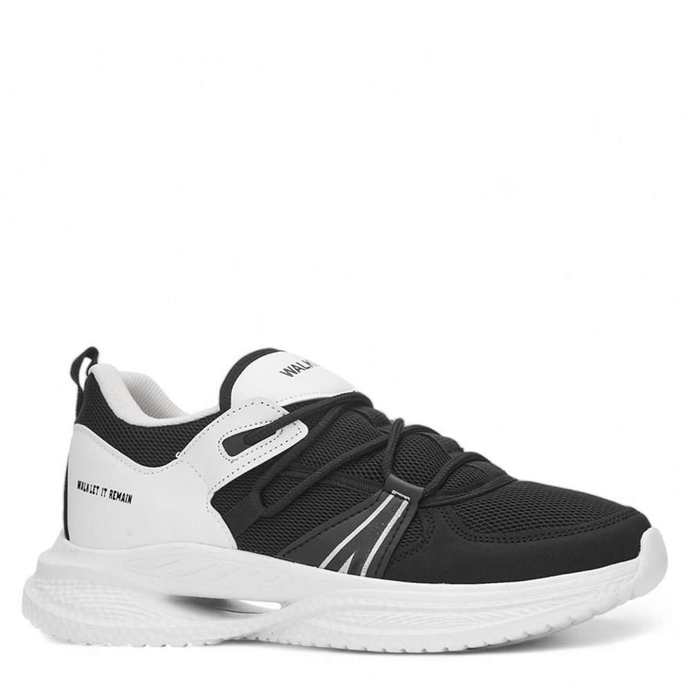 WALKİNG Spor Anrk 1204 Siyah Beyaz Beyaz