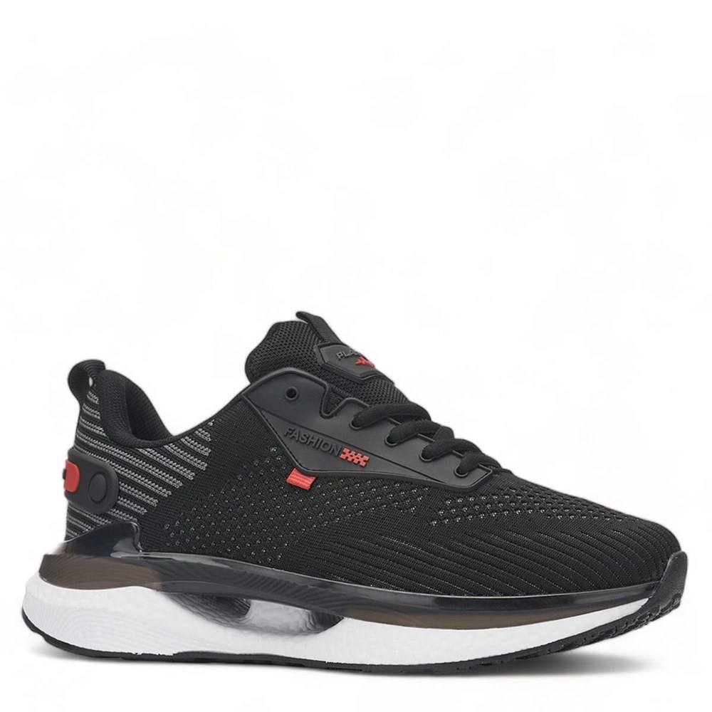PLARİUM Spor 5012 Siyah Kırmızı