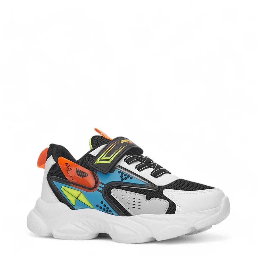 ALESSİO Spor Anrk 054 Siyah Turkuaz