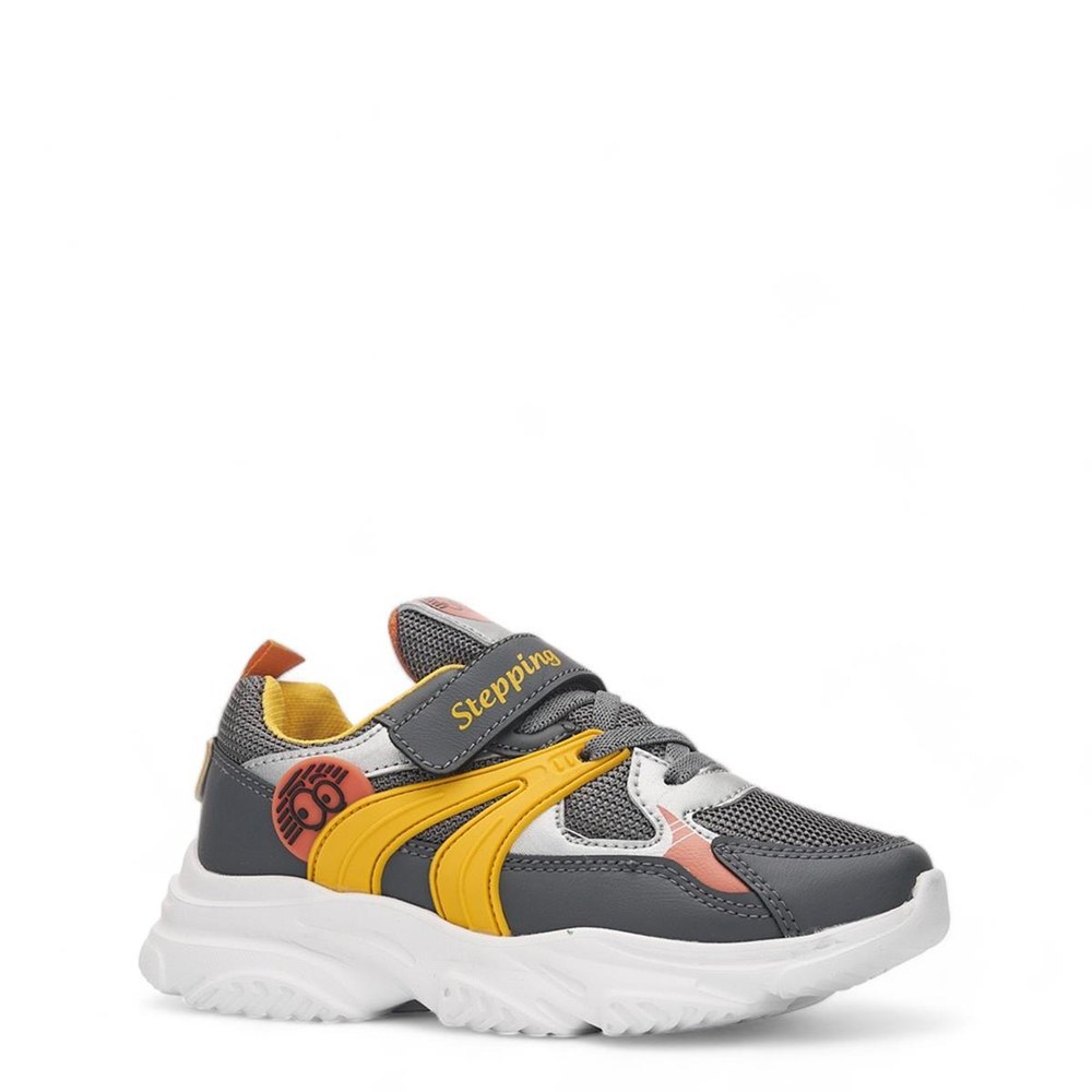 Stepping Spor Anrk 2024 Füme Gümüş Sarı
