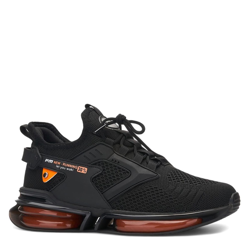 PLARİUM Spor 047 Siyah Turuncu