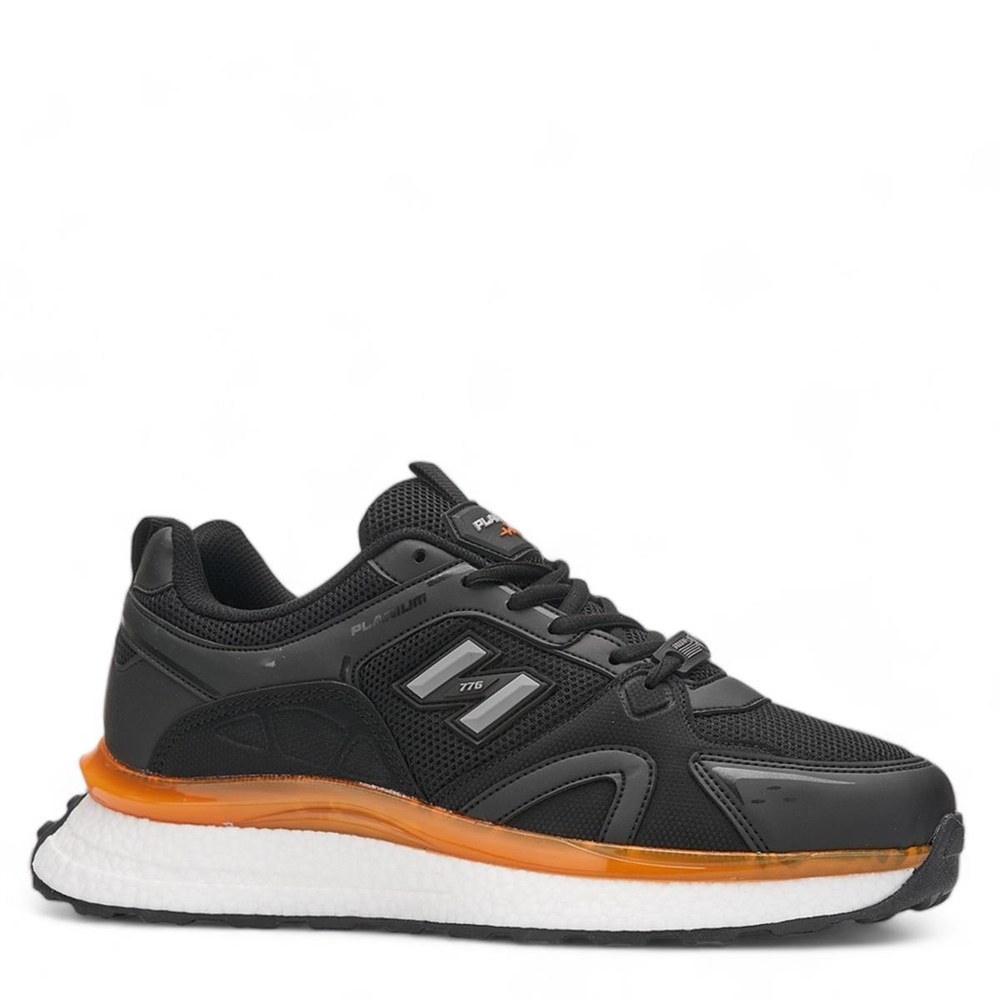 PLARİUM Spor N-776 Siyah Turuncu