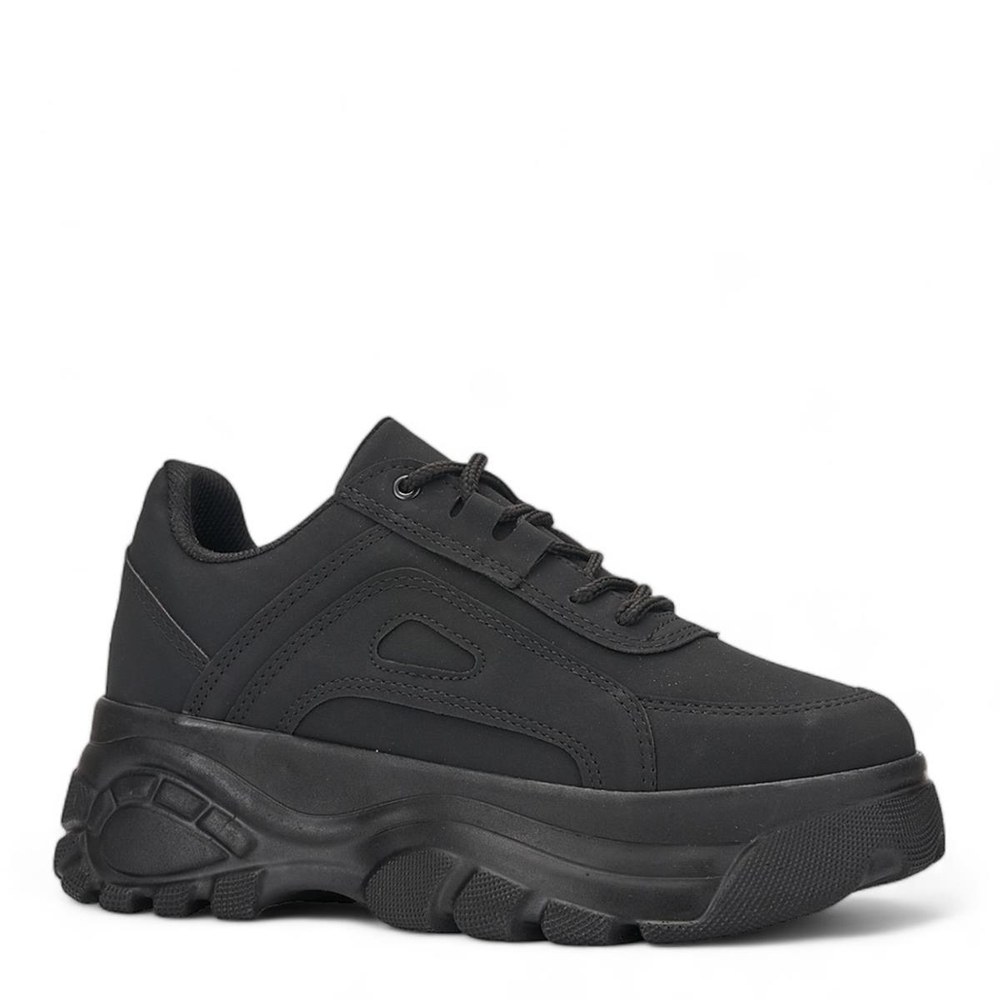 CARMELLA Spor 001 Siyah Nubuk