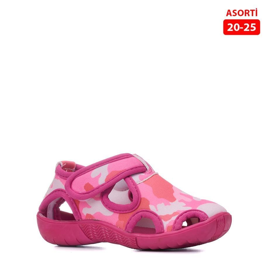Crazykıds Aqua Fuşya Kamuflaj 20-25