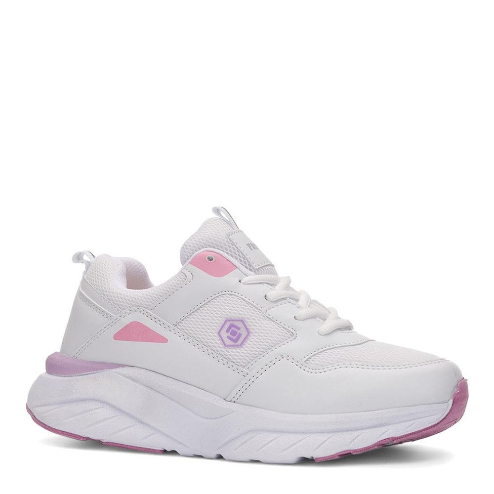 Queen Step Z Spor Anrk 2110 3 Beyaz Pembe