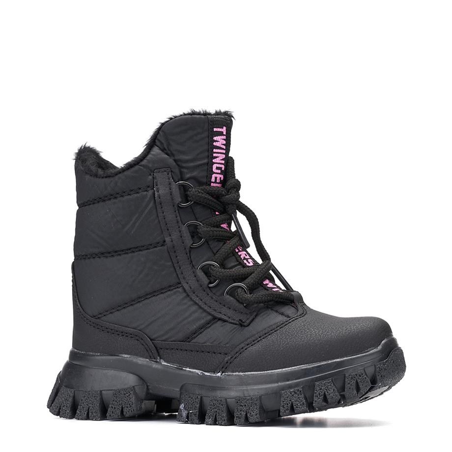 Twingers Bot 3112 Siyah Pembe
