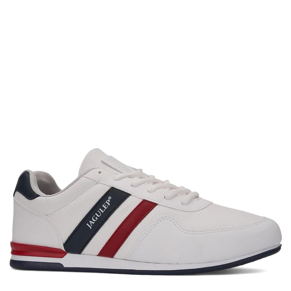 JAGULEP Spor Cilt 2202 Beyaz Laci Kırmızı