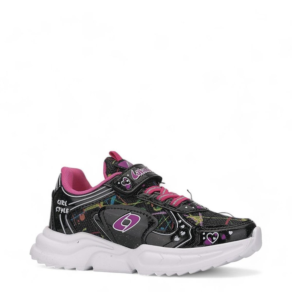 LAFONTEN Spor 732 Siyah Fuşya