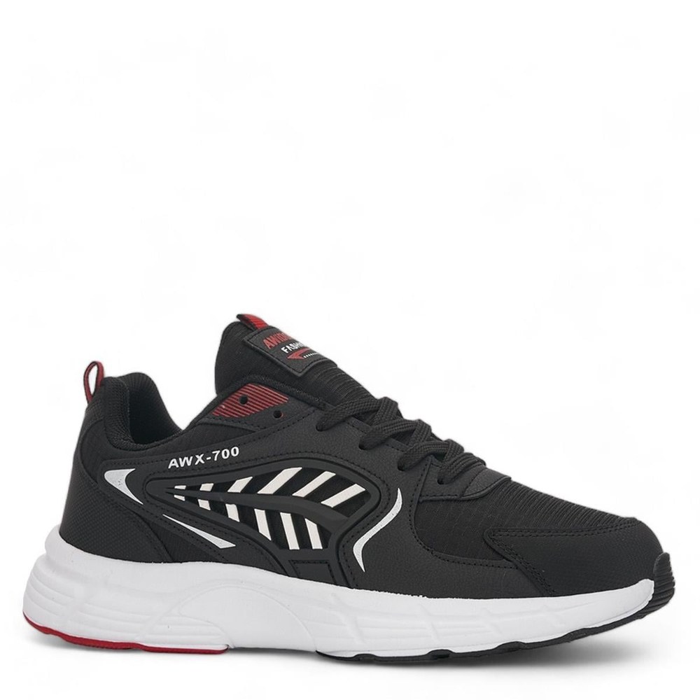 Awidox Spor 700 Siyah Kırmızı