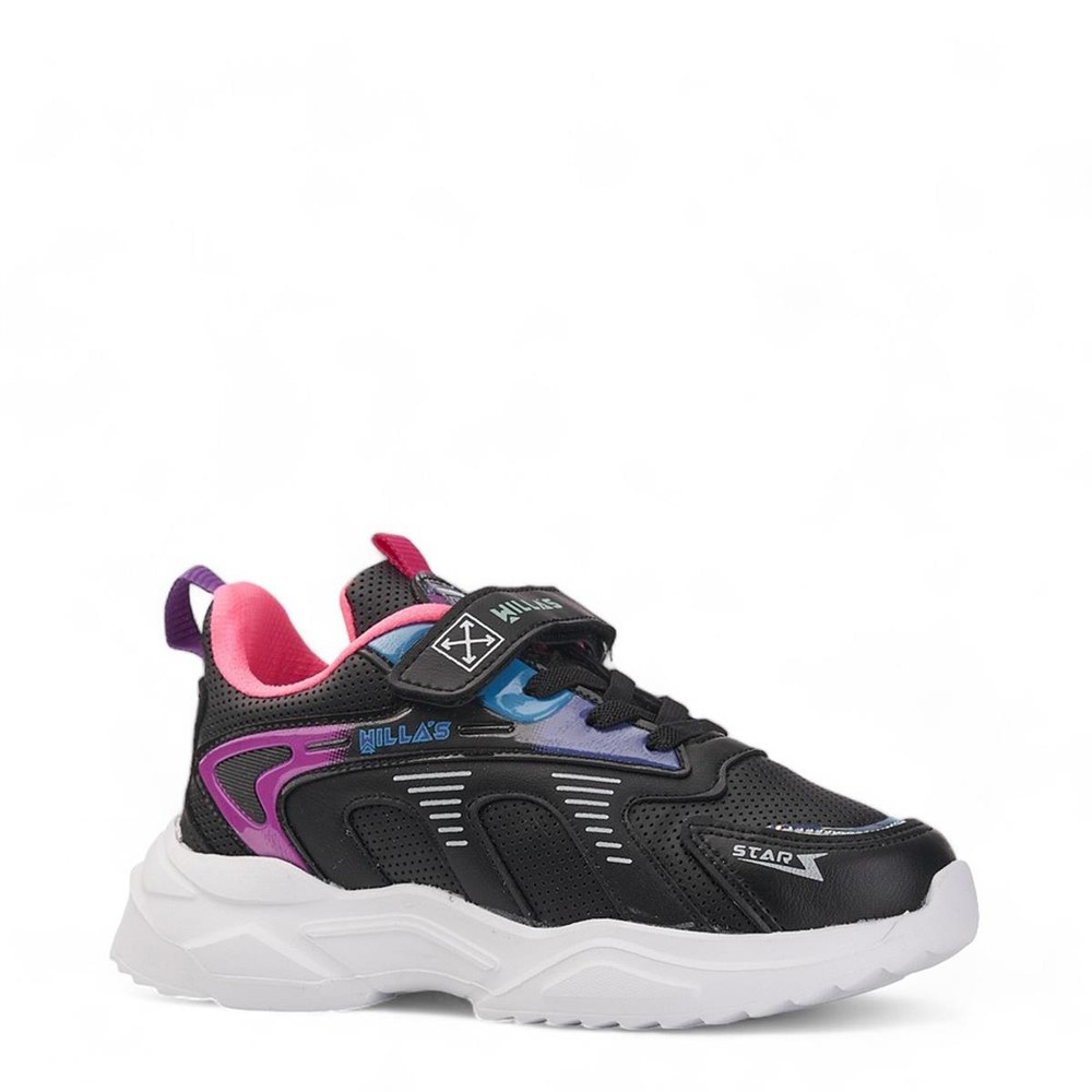 WİLLAS Spor Cilt 2552 Siyah Pembe