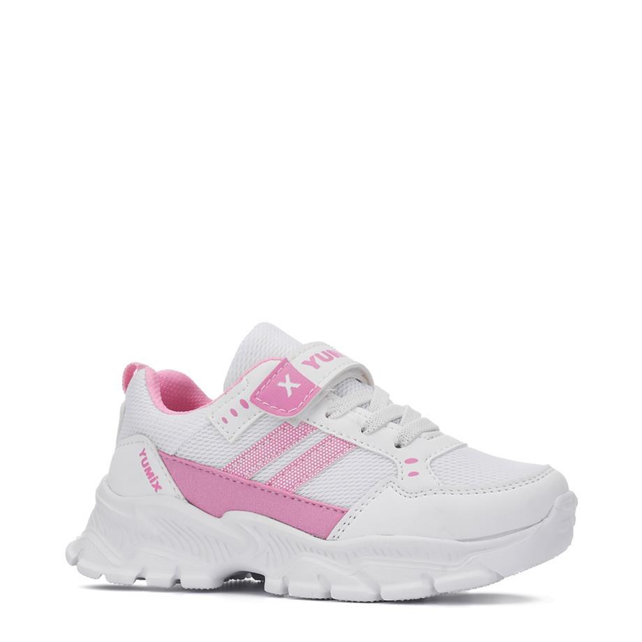 YUMİX Spor 575 A Beyaz Pembe