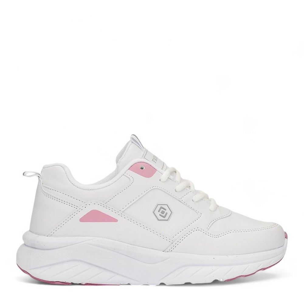 Queen Step Z Spor Cilt 2110 3 Beyaz Pembe