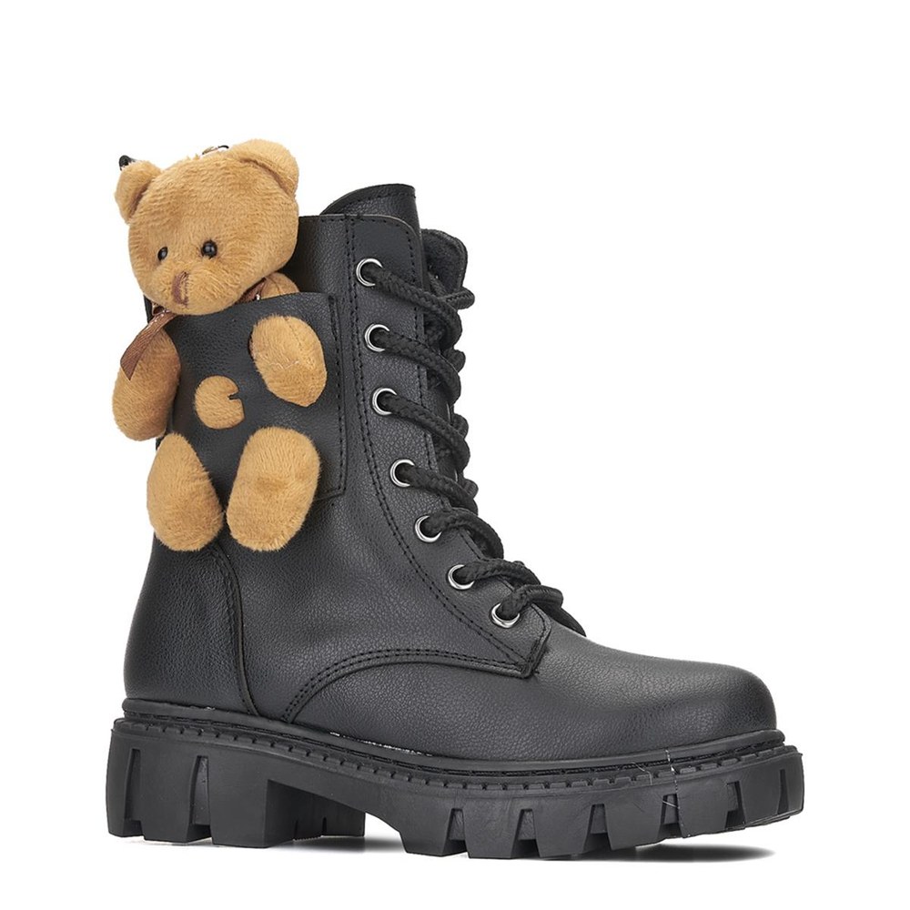 GRAFEN Kids P Bot 106 Ayıcık Siyah