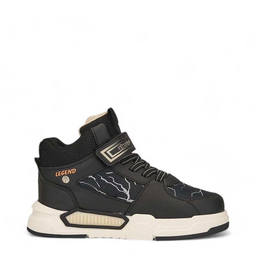 ALESSİO Spor Cilt 042 Siyah Bej