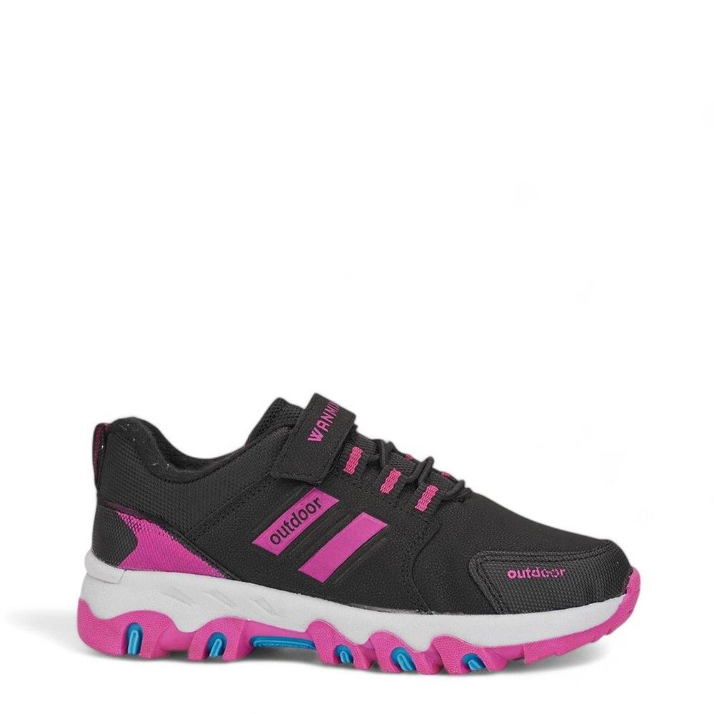 WANMİX Spor Trekking 006 Siyah Fuşya