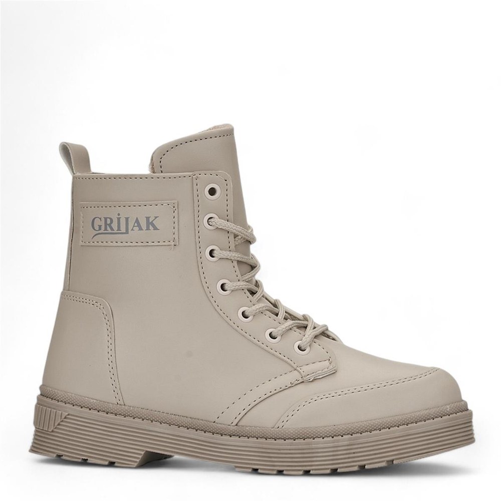 GRİJAK Bot 1004 Bej Cilt