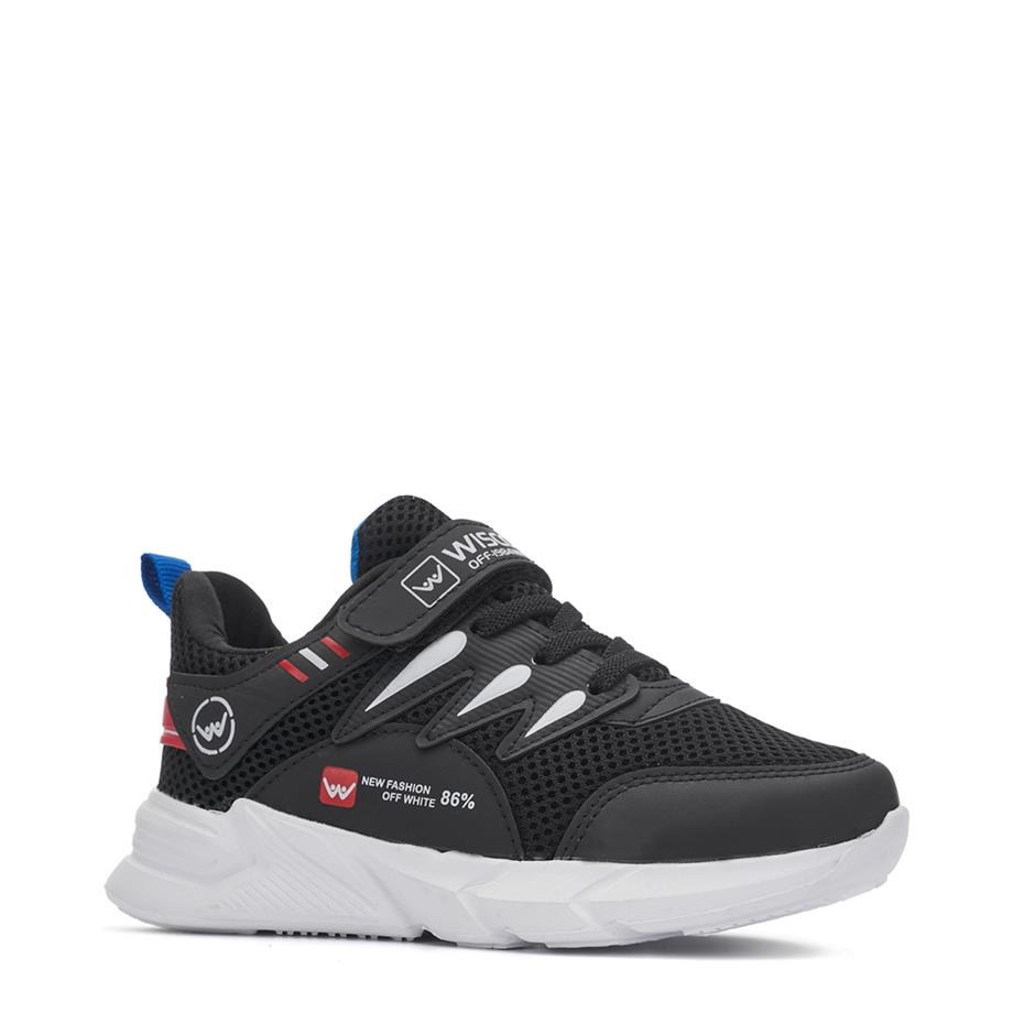 Wisco Spor 040 A Siyah S.Kırmızı