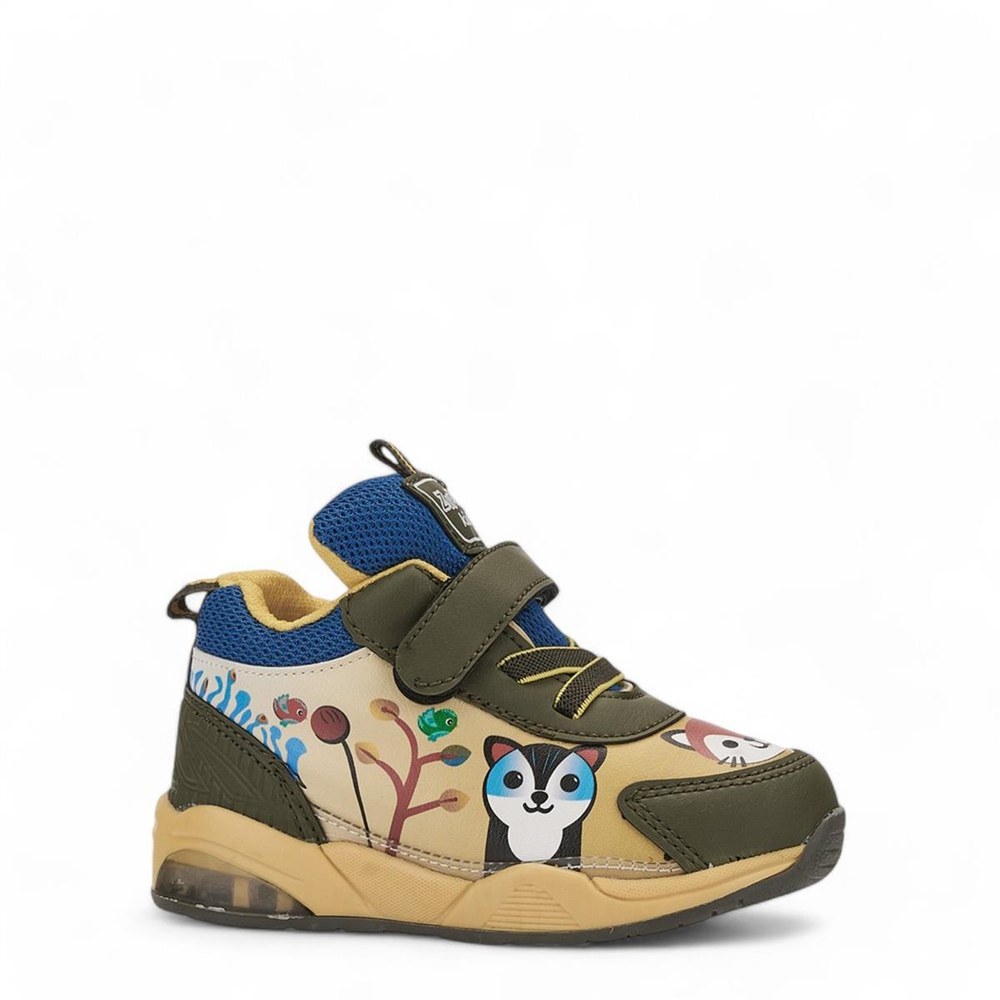ZIPZIP Spor Cilt 055 Haki Sarı