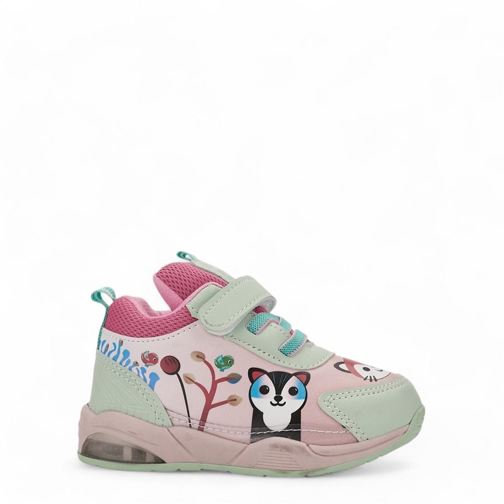 ZIPZIP Spor Cilt 055 S.Yeşil Pembe