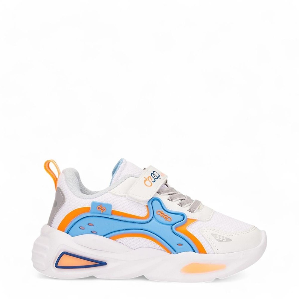 Deep Spor Anrk 555 Beyaz F.Oranj