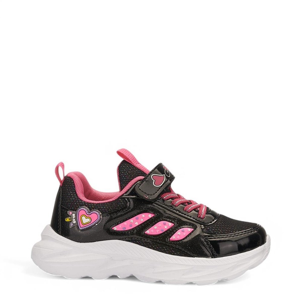NDROPS Spor Anrk 022 Siyah Fuşya