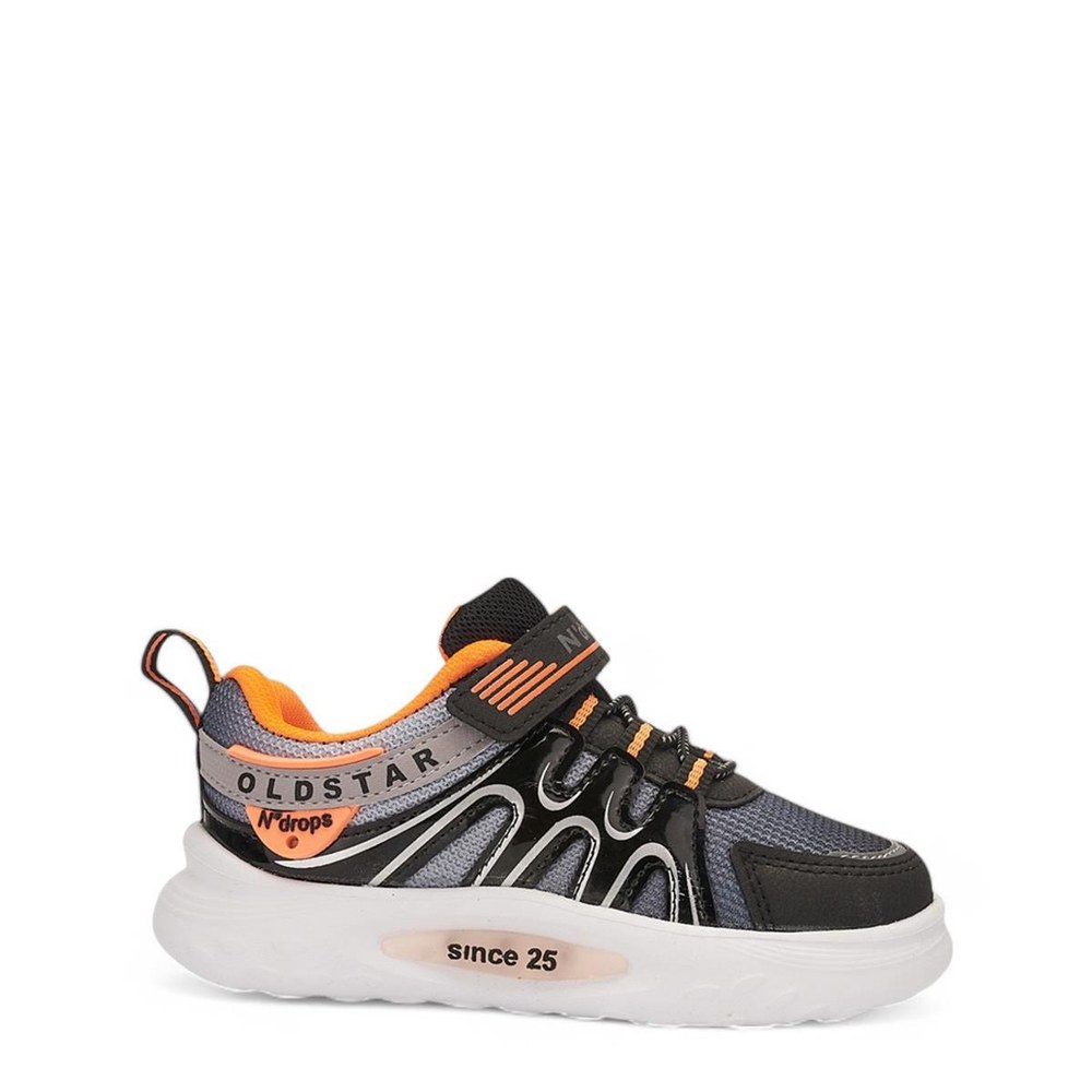 NDROPS Spor Anrk 020 Siyah Oranj