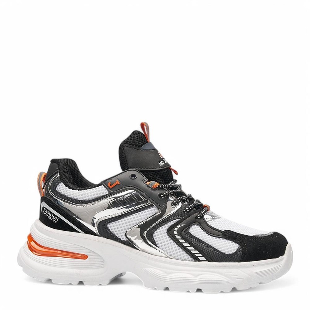 MARCOJAMPER Spor 2318 Siyah Beyaz Oranj