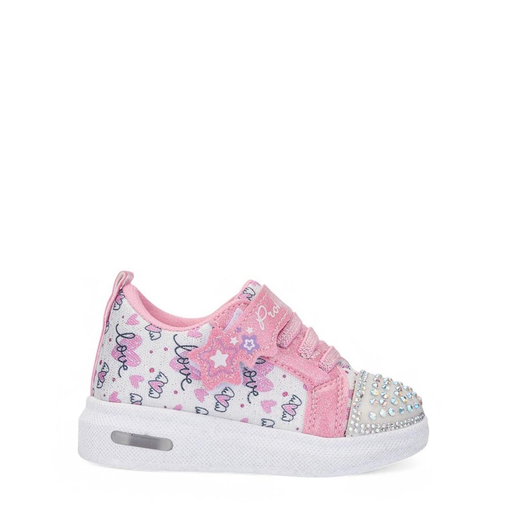 Pro Kıds B Spor 4001 Beyaz Pembe