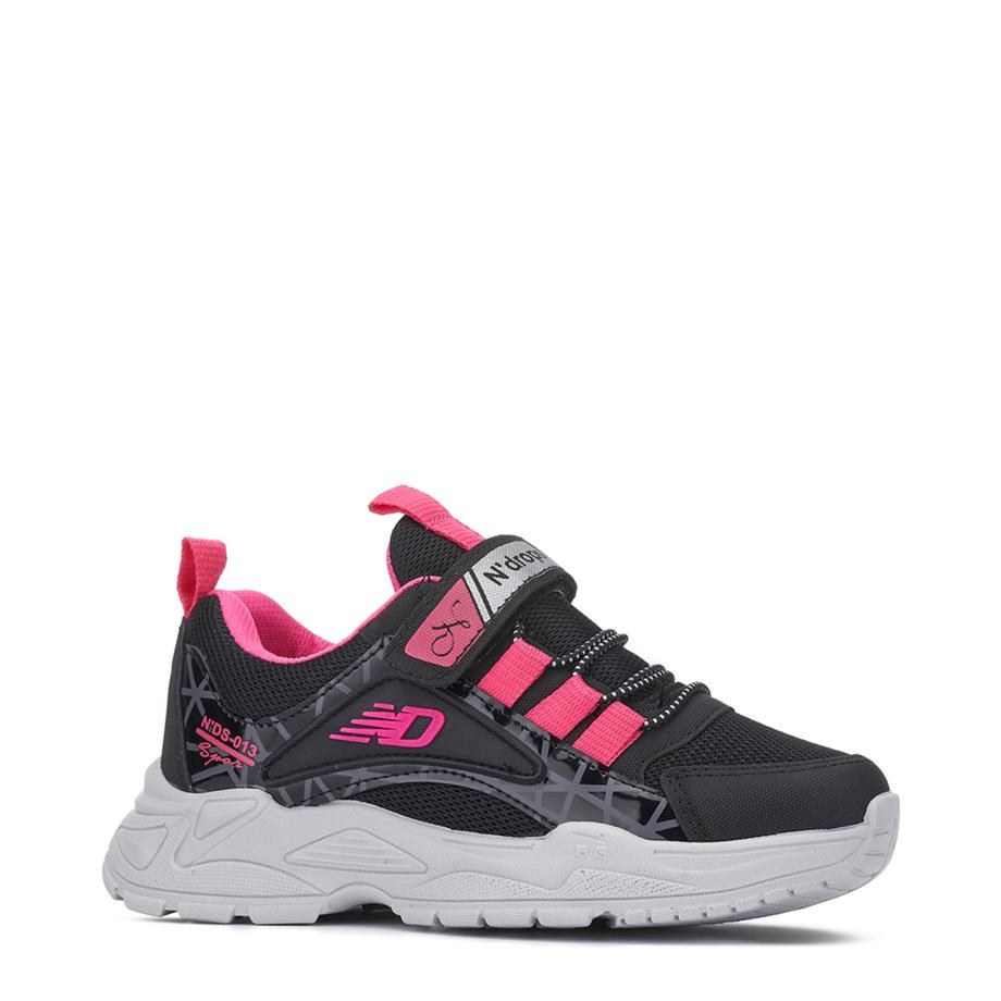 NDROPS Spor 013 A Siyah Fuşya