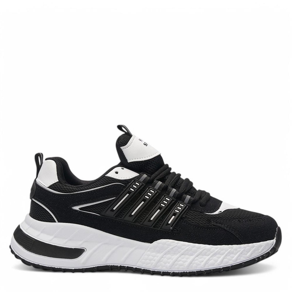 LAMBIRLENT Spor 7615 A 4 Siyah Beyaz