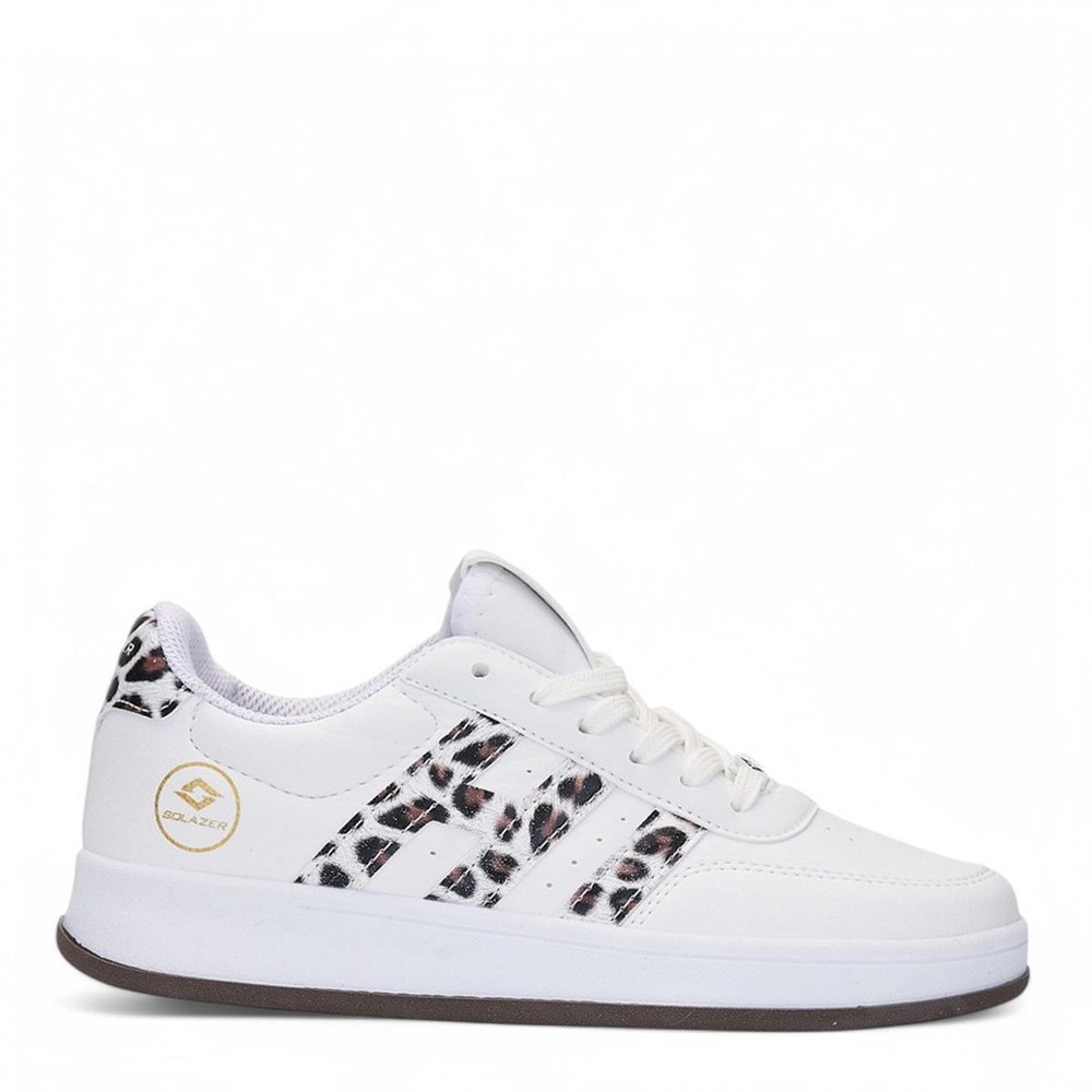 SOLAZER Spor 037 Beyaz Leopar