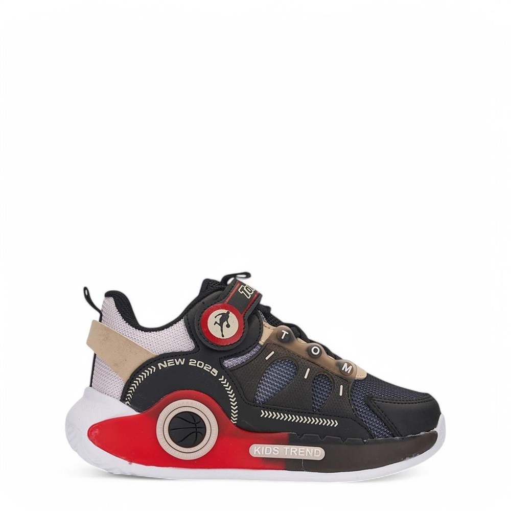TOMWİNS Spor Anrk 529 6 Siyah Krem Kırmızı