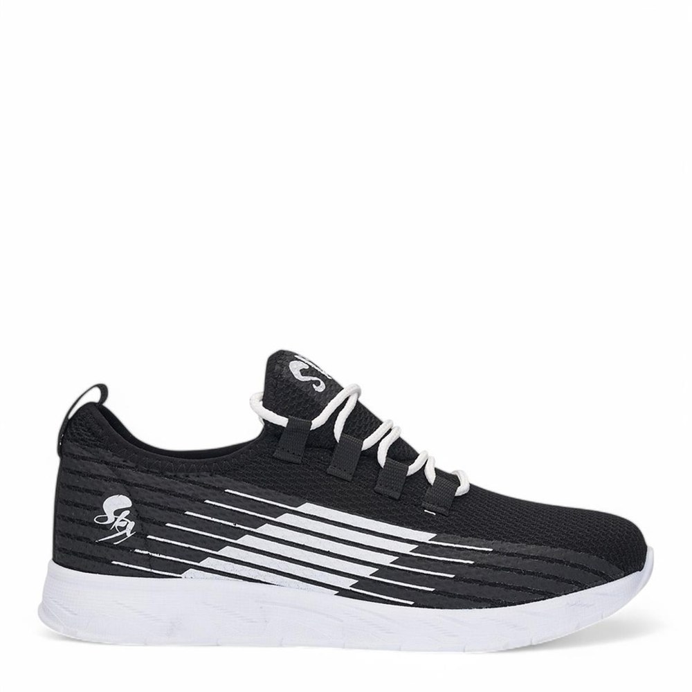 SKY BLUE G Spor Triko 001 Siyah Beyaz