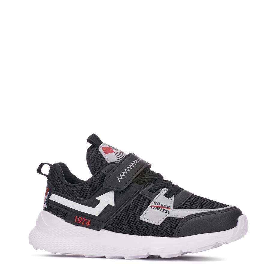 ALESSİO Spor 020 A Siyah Kırmızı Beyaz