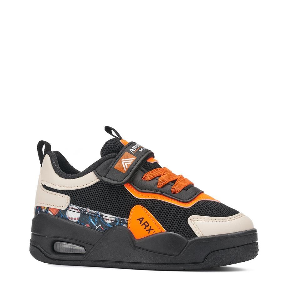 ARMİX Spor A-52 Siyah Beyaz Oranj