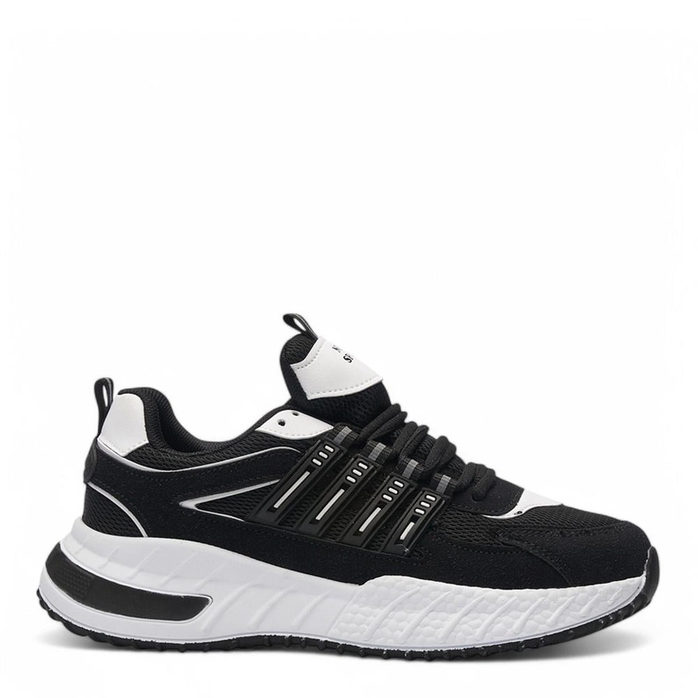 LAMBIRLENT Spor 7615 A 4 Siyah Beyaz