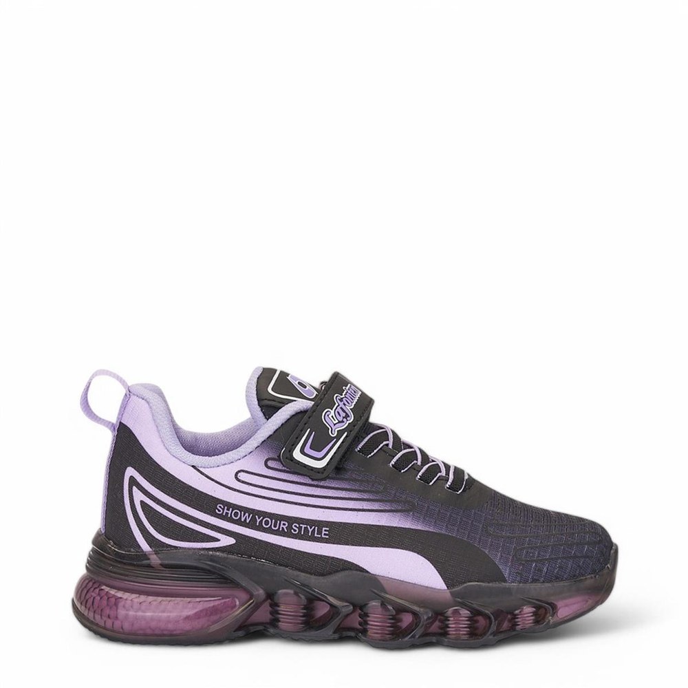 LAFONTEN Spor Anrk 744 Siyah Lila