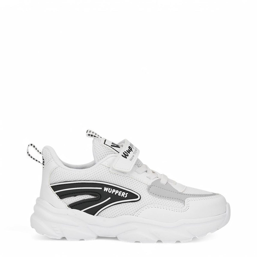 WUPPERS Spor Anrk C-013 Beyaz Siyah
