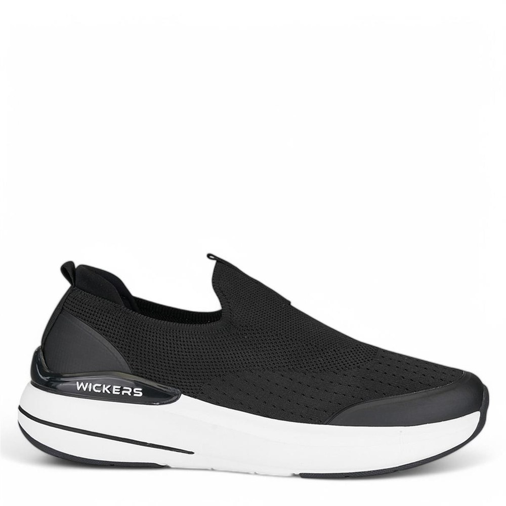 WİCKERS Spor Triko 807 Siyah Beyaz